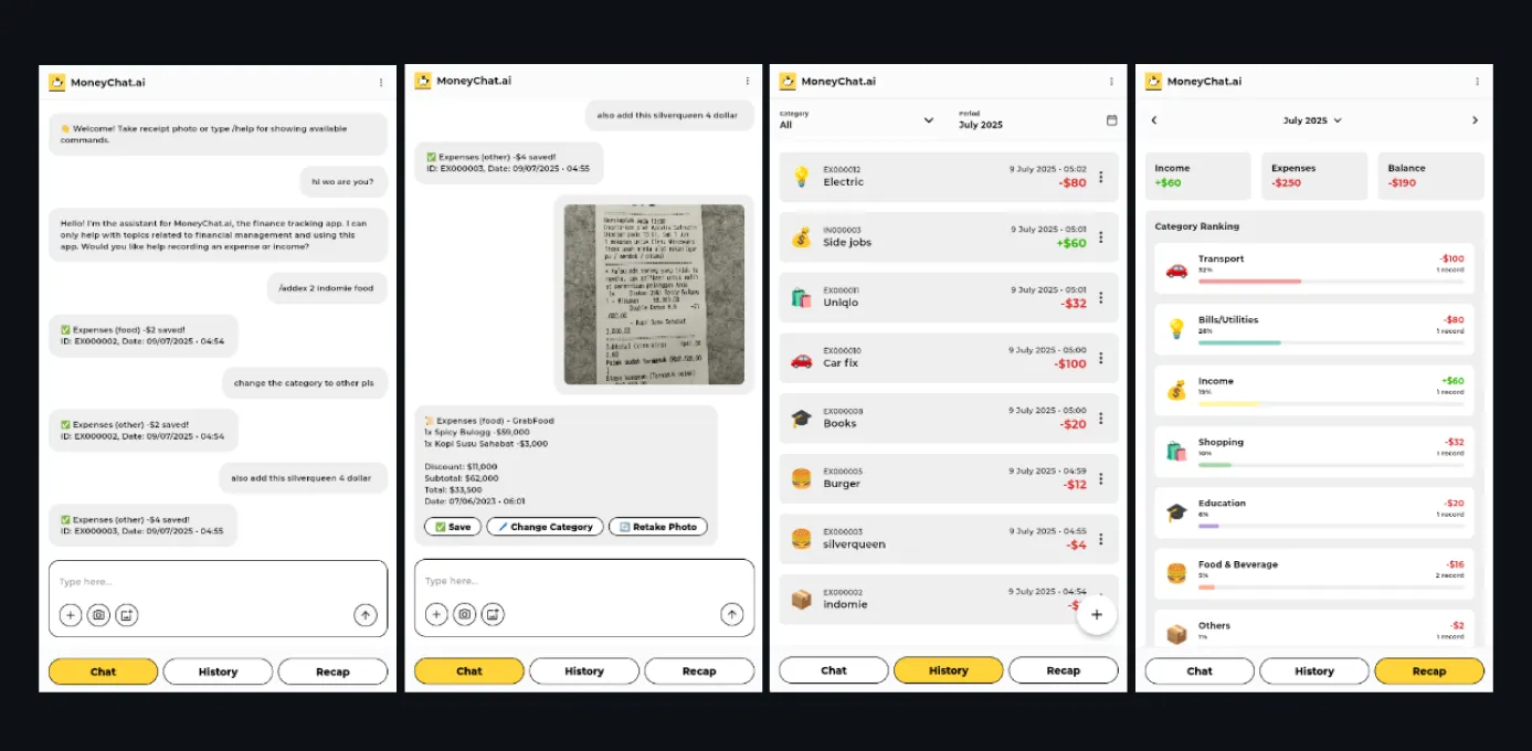 Money Chat AI preview