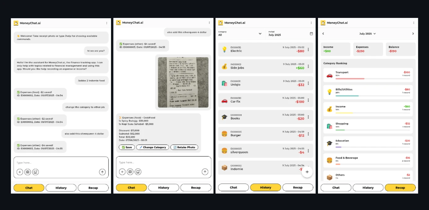 Money Chat AI preview